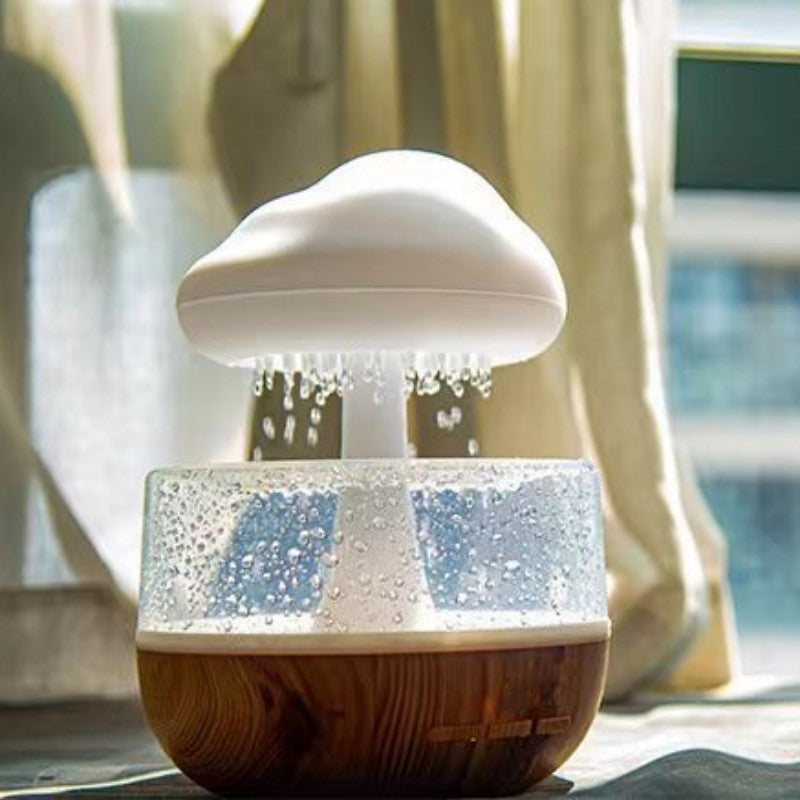 Cloud and Raindrop Night Light