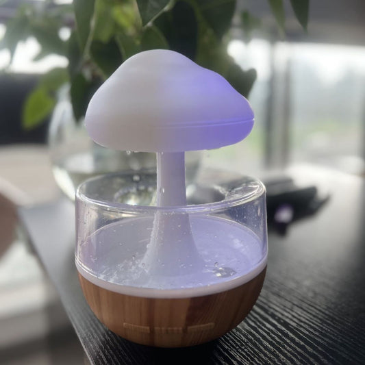 Cloud and Raindrop Night Light